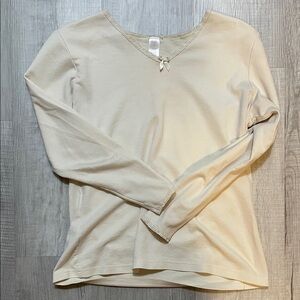 Sonoma Cream Long Sleeve Women's Tee